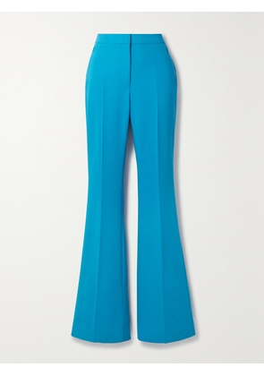 AKRIS - Farid Wool-blend Flared Pants - Blue - US2,US4,US6,US8,US10,US12,US14,US16