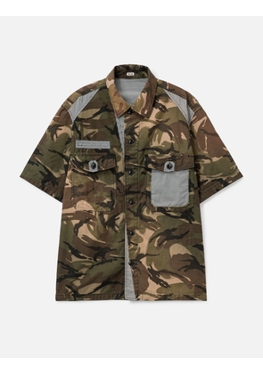 Patchworked Camo Shirt