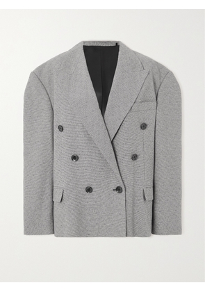 Isabel Marant - Klero Double-breasted Tweed Blazer - Gray - FR 34,FR 36,FR 38,FR 40,FR 42,FR 44