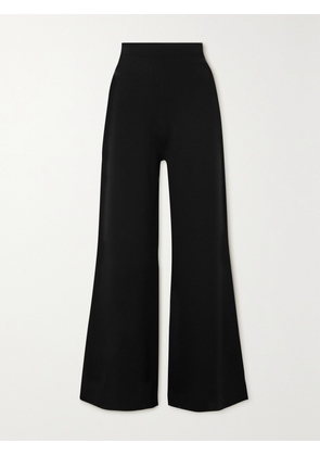 Gabriela Hearst - Adriana Merino Wool Wide-leg Pants - Black - x small,small,medium,large,x large