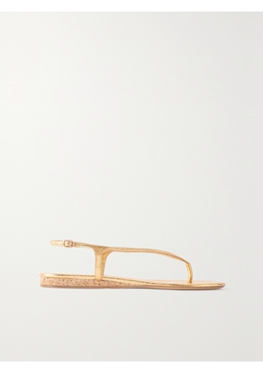 Gabriela Hearst - Gia Metallic Leather Slingback Sandals - Gold - IT35,IT36,IT36.5,IT37,IT37.5,IT38,IT38.5,IT39,IT39.5,IT40,IT40.5,IT41,IT42