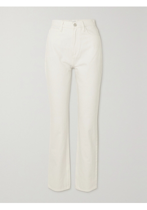 FRAME - Le High 'n' Tight High-rise Straight-leg Jeans - White - 23,24,25,26,27,28,29,30,31,32