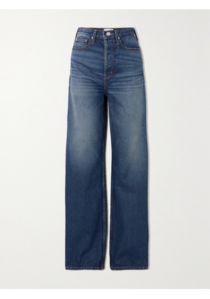 FRAME - + Net Sustain The 1978 High-rise Straight-leg Jeans - Blue - 23,24,25,26,27,28,29,30,31,32,33