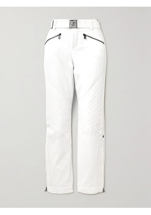 BOGNER - Fraenzi Belted Slim-leg Ski Pants - Off-white - FR 34,FR 36,FR 38,FR 40,FR 42,FR 44