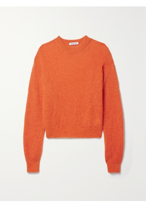 Veronica Beard - Melinda Ribbed-knit Sweater - Orange - x small,small,medium,large,x large