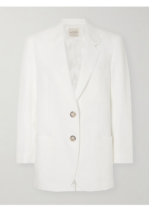 Tod's - Linen Blazer - White - IT38,IT40,IT42,IT44,IT46