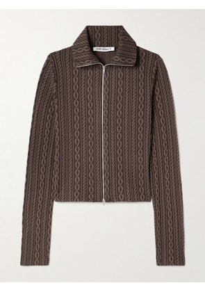 Our Legacy - Cotton-blend Cardigan - Brown - EU 32,EU 34,EU 36,EU 38,EU 40,EU 42