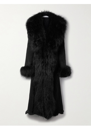 Gabriela Hearst - Prufrock Shearling Coat - Black - small,medium,large