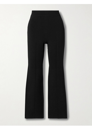 SIMKHAI - Ashlon Knitted Straight-leg Pants - Black - x small,small,medium,large,x large