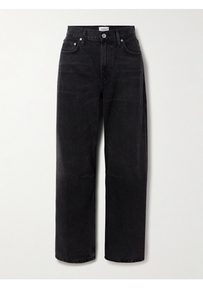 Citizens of Humanity - Miro Mid-rise Barrel-leg Jeans - Black - 23,24,25,26,27,28,29,30,31,32,33