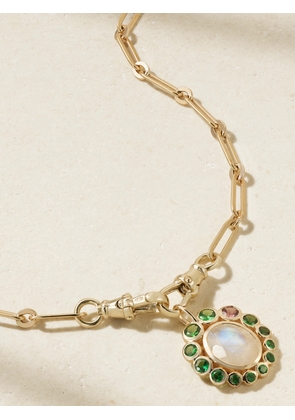 Pascale Monvoisin - Jasmine 9-karat Gold Multi-stone Necklace - One size