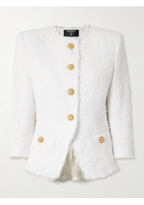 Balmain - Tweed Blazer - White - FR 34,FR 36,FR 38,FR 40,FR 42,FR 44,FR 46
