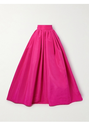 Carolina Herrera - Pleated Silk-faille Maxi Skirt - Pink - US4,US6,US8,US10,US12