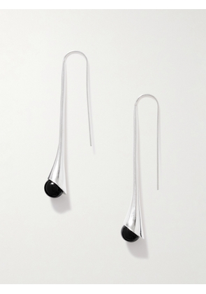 Sophie Buhai - Vienna Silver Onyx Earrings - Black - One size