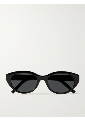 SAINT LAURENT EYEWEAR - Cat-eye Acetate Sunglasses - Black - One size