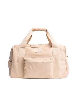BEIS The Sport Duffle in Beige.