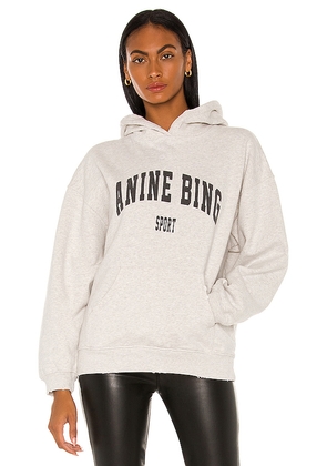 ANINE BING Sport Harvey Sweatshirt in Grey. Size S. Also in XS.