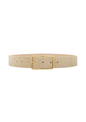 B-Low the Belt Milla Suede Belt in Beige. Size M. Also in S, XS, L, XL.