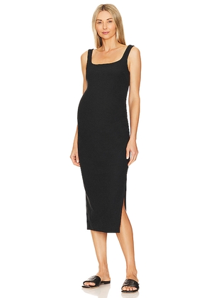 Beyond Yoga Spacedye Icon Midi Maternity Dress in Black. Size S. Also in XS.