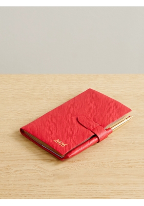 Smythson - Panama Textured-leather Diary And Pencil - One size