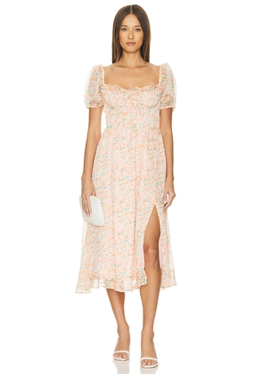 ASTR the Label Lunaria Dress in Orange. Size M. Also in L.