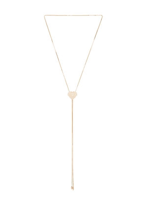 Alexa Leigh Bolero Necklace in Metallic Gold.