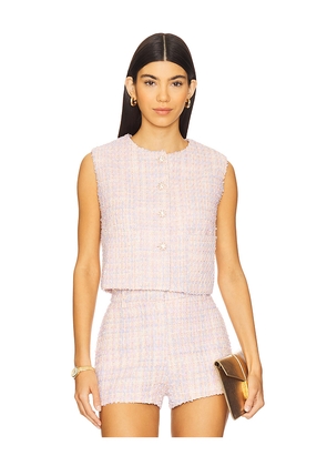 ASTR the Label Wynn Vest in Pink. Size L. Also in S.