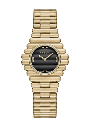 Breda Coda Watch in Metallic Gold.