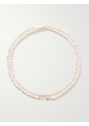 Loren Stewart - 14-karat Gold Pearl Necklace - White - One size