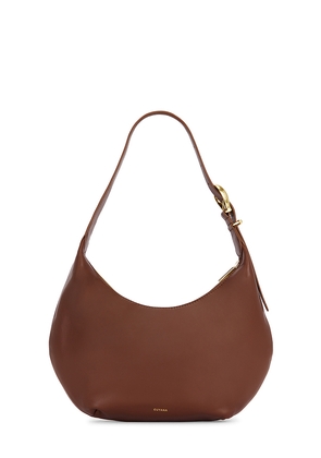 Cuyana Celestia Shoulder Bag in Brown.