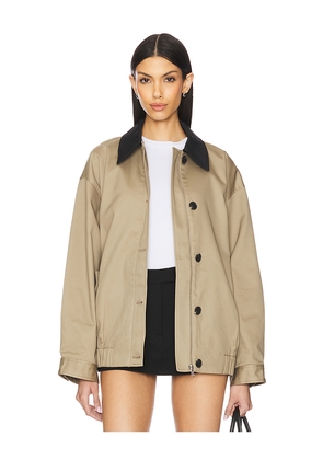 EAVES Yuna Jacket in Beige. Size L. Also in XS.