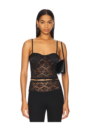 BY.DYLN Melaine Top in Black. Size M. Also in S.