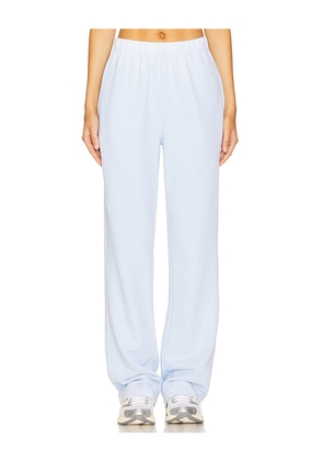 COTTON CITIZEN Roma Sweatpant in Baby Blue. Size L. Also in S, XS.