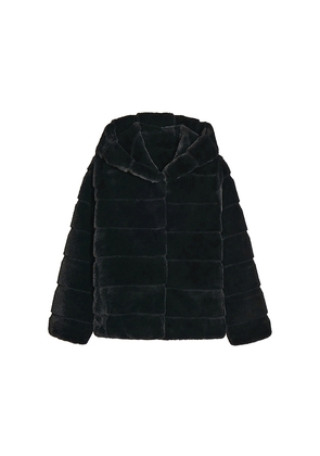 Apparis Goldy Kids Coat in Black. Size 4Y. Also in 6Y.