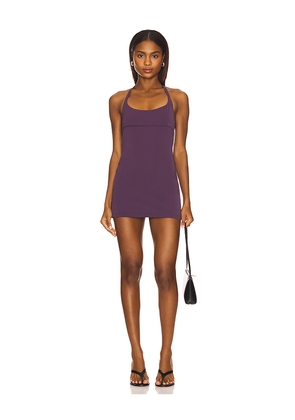 Amelie Teje Alaina Dress in Purple. Size L. Also in M, XL.