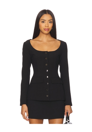 ALL THE WAYS Almeda Blazer in Black. Size L. Also in S, XS.