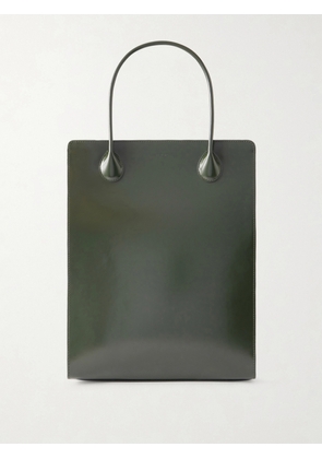 LIÉ STUDIO - The Jane Patent-leather Tote - Green - One size