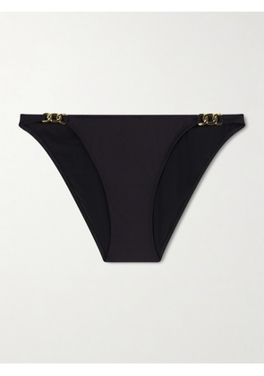 Nili Lotan - Embellished Bikini Briefs - Black - x small,small,medium,large,x large