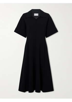 Jil Sander - Paneled Crepe Midi Dress - Black - FR 34,FR 36,FR 38,FR 40,FR 42