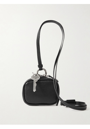 Acne Studios - Camero Embellished Leather Keychain - Black - One size