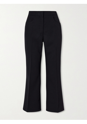 Jil Sander - Cropped Wool-twill Flared Pants - Black - FR 34,FR 36,FR 38,FR 40,FR 42