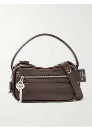 Acne Studios - Camero Kit Embellished Leather Shoulder Bag - Brown - One size