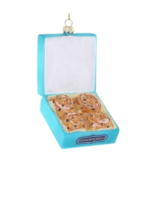 Cody Foster & Co Cinnamon Rolls Ornament in Blue.