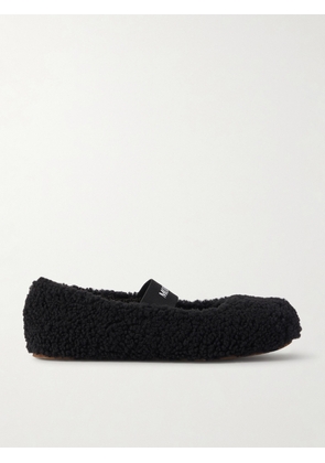 Moon Boot - Shearling Ballet Flats - Black - EU 35,EU 36,EU 37,EU 38,EU 39,EU 40,EU 41,EU 42