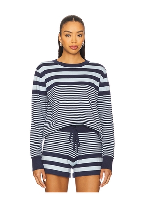 BEACH RIOT Jolene Sweater in Navy. Size L. Also in XL.