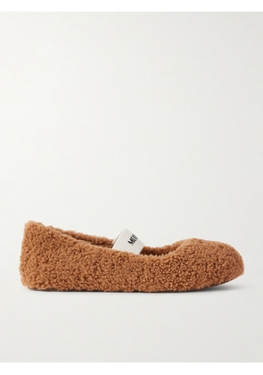 Moon Boot - Shearling Ballet Flats - Brown - EU 35,EU 36,EU 37,EU 38,EU 39,EU 40,EU 41,EU 42