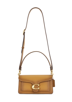 Coach Burnished Glovetanned Tabby 26 Shoulder Bag in Brown.