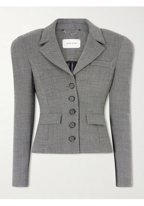 Magda Butrym - Cropped Stretch-wool Blazer - Gray - FR 34,FR 36,FR 38,FR 40,FR 42
