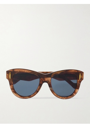 Loewe - Anagram D-frame Tortoiseshell Acetate Sunglasses - One size