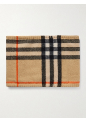 Burberry - Checked Cashmere Snood - Neutrals - One size